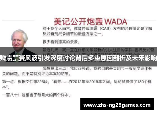 魏震禁赛风波引发深度讨论背后多重原因剖析及未来影响